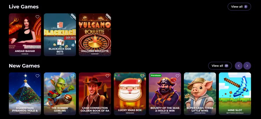 Casino bettyspin